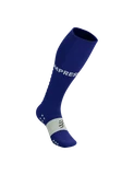 Jambiere Compressport Full Socks Run - Dazz Blue/Sugar