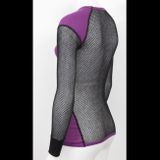 Lenjerie Termo Brynje Ws Wool Thermo Shirt - black/violet