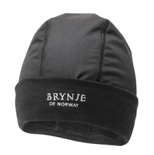 Căciulă Brynje Pălărie arctică cu husă de vânt - neagră