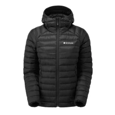 Jachetă din puf Montane Womens Anti-Freeze Hoodie - black