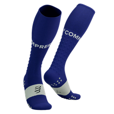 Jambiere Compressport Full Socks Run - Dazz Blue/Sugar