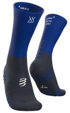 Șosete Compressport Mid Compression Socks - blue/lolite