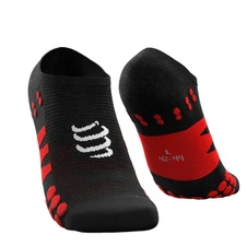 Șosete Compressport No Show Socks - Black/Red
