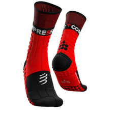 Șosete Compressport Pro Racing Socks Winter trail - red/black