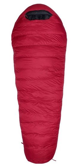 Sac de dormit Warmpeace Solitaire 1000 - 170cm - ribbon red/black