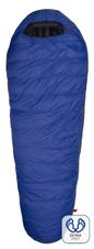 Sac de dormit Warmpeace Solitaire 500 Extra Feet - 170cm - royal blue/black