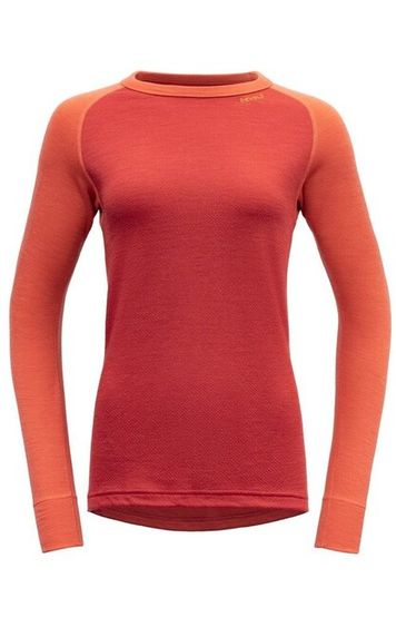 Lenjerie termo Devold Expedition Woman Shirt - beauty/ coral