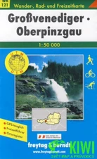 Hartă turistică 1:50T - Großvenediger Oberpinzgau