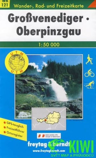 Hartă turistică 1:50T - Großvenediger Oberpinzgau